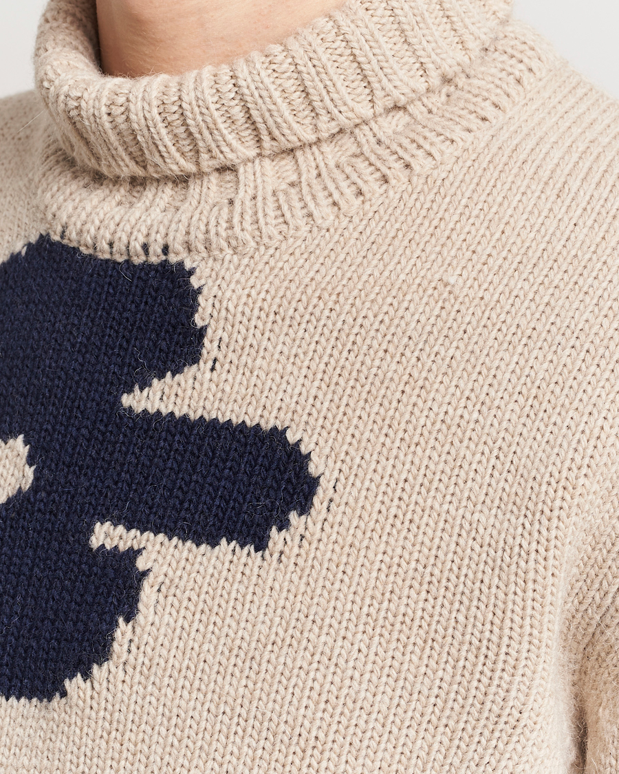 Herren | Pullover | NN07 | Douglas Alpaca Polo Ecru