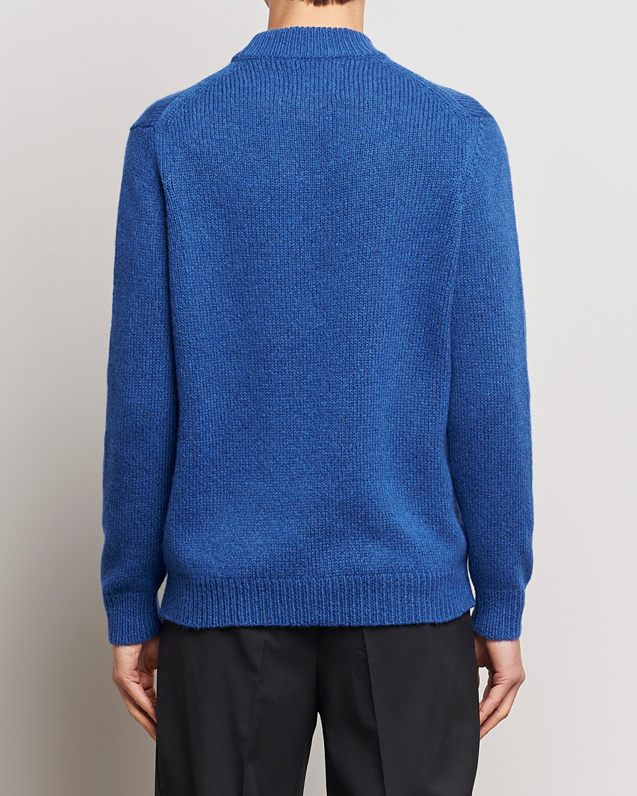 Herren | Pullover | NN07 | Nick Mock Neck Sweater Blue