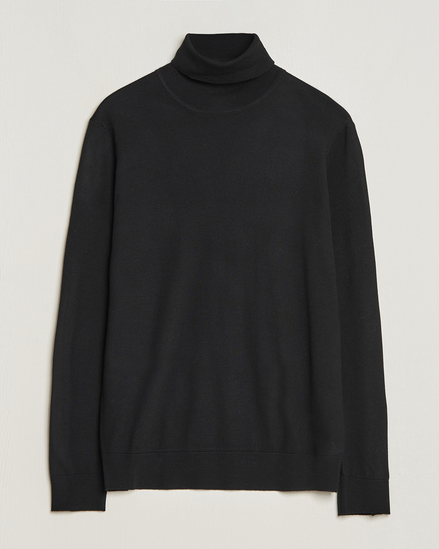 Herren | Pullover | NN07 | Richard Wool Rollneck Black