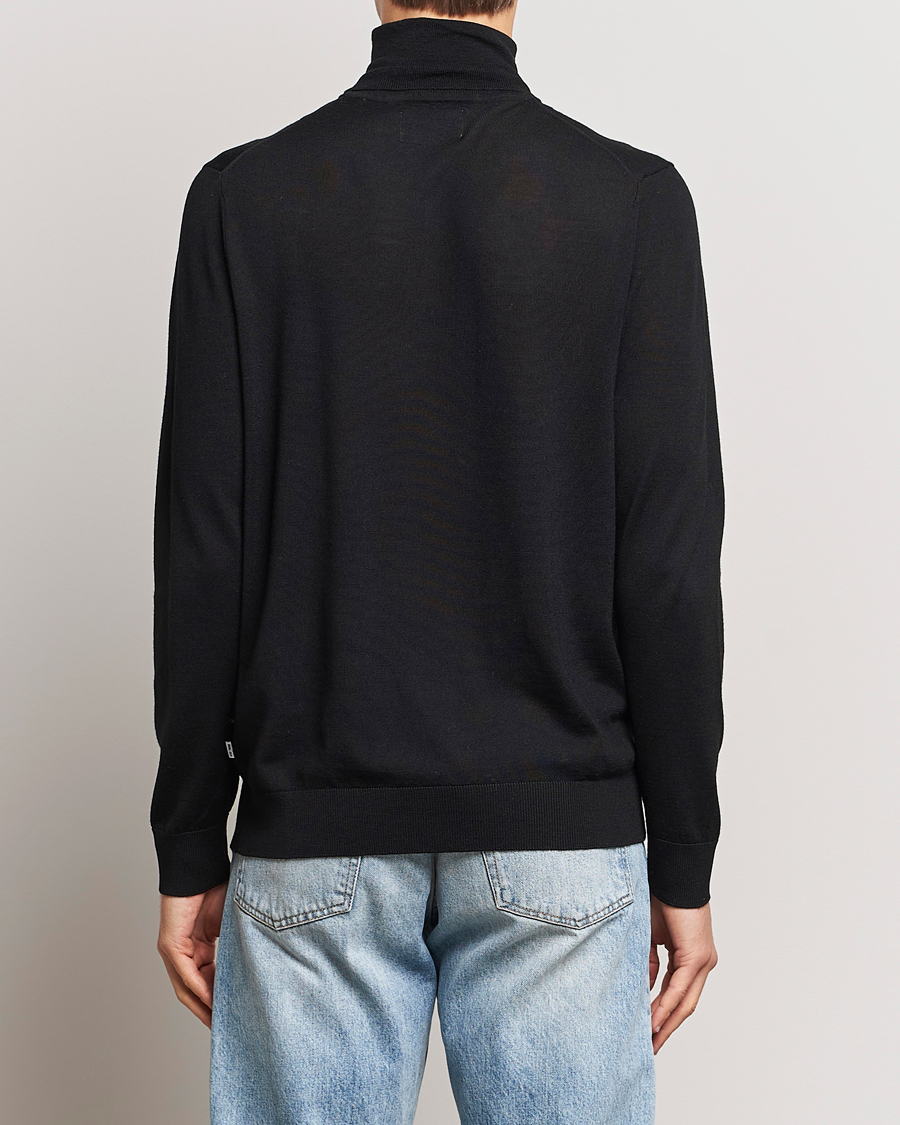 Herren | Pullover | NN07 | Richard Wool Rollneck Black