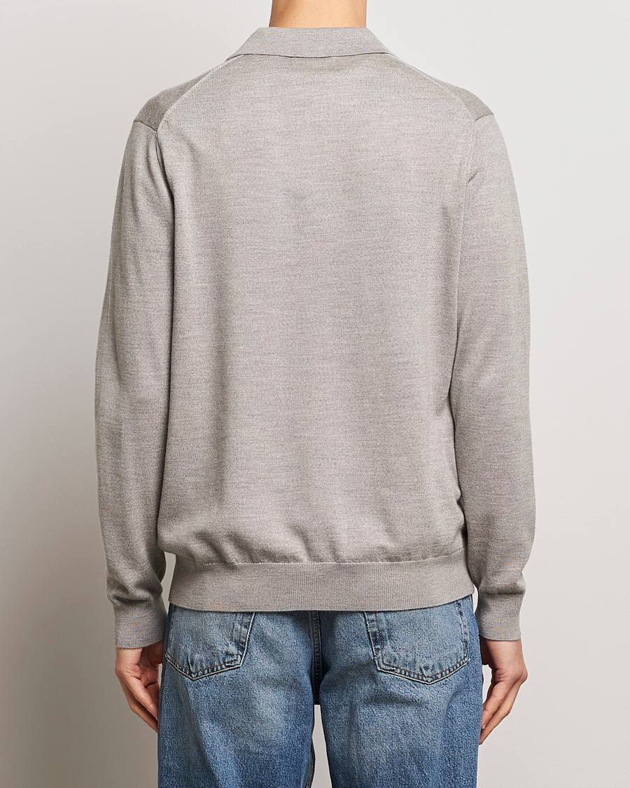 Herren | Pullover | NN07 | Sergio Half-Zip Polo Stone