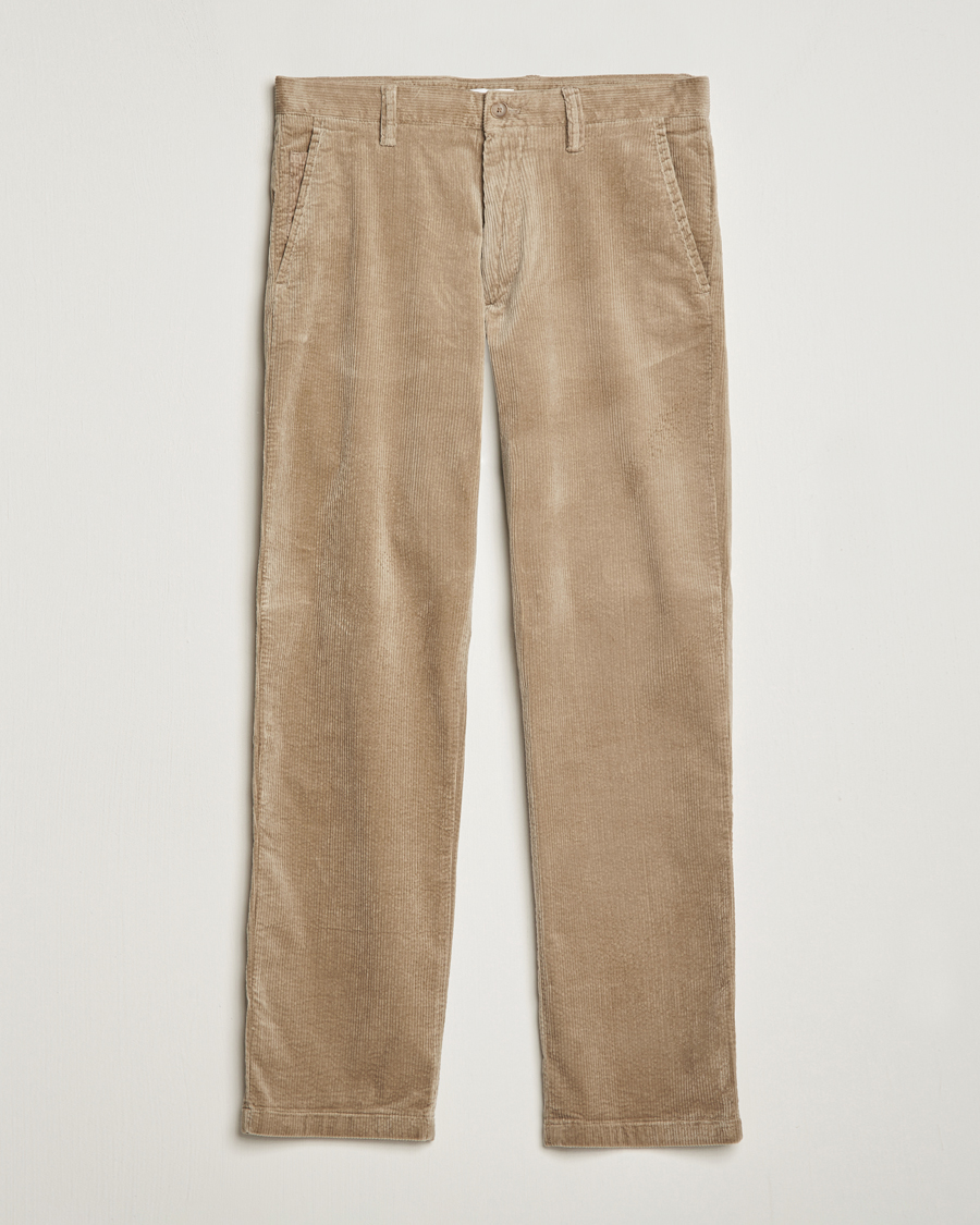 Herren | Hosen | NN07 | Alex Straight Fit Corduroy Pants Desert Khaki