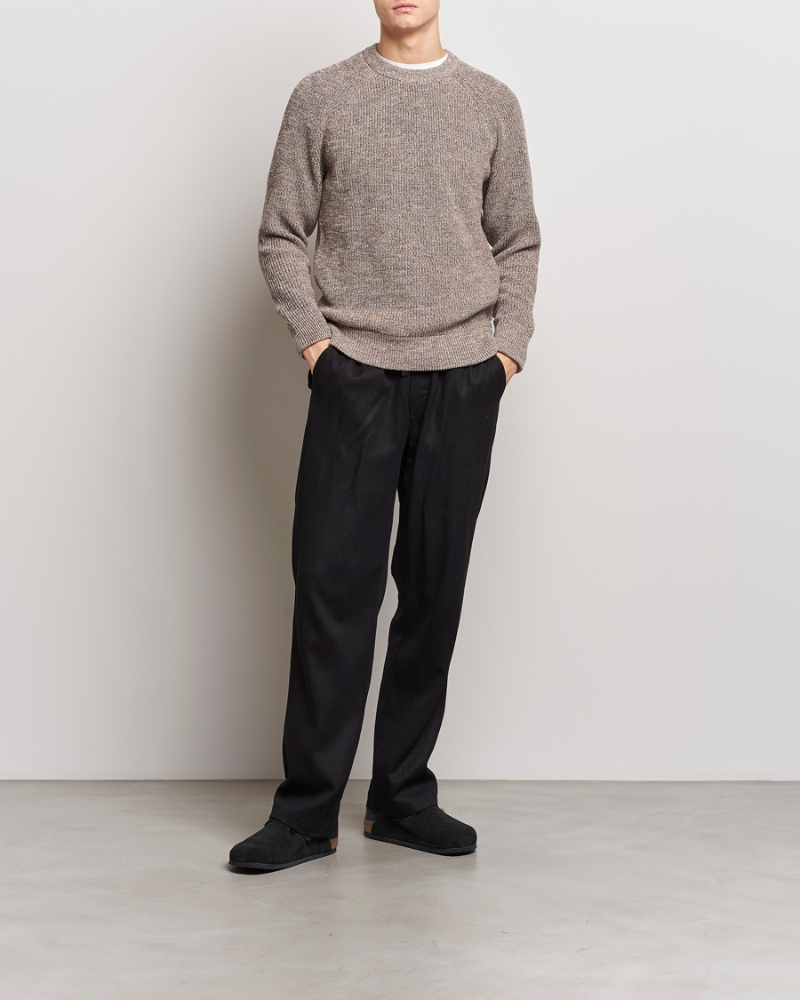 Herren | Pullover | NN07 | Jacobo Cotton Crewneck Sweater Iron Melange