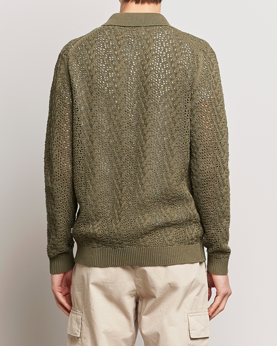 Herren | Pullover | NN07 | Vito Lace Cardigan Dark Green