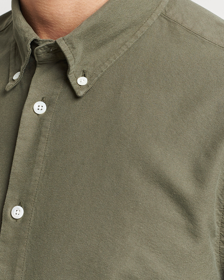 Herren | Hemden | NN07 | Arne Button Down Oxford Shirt Dark Green