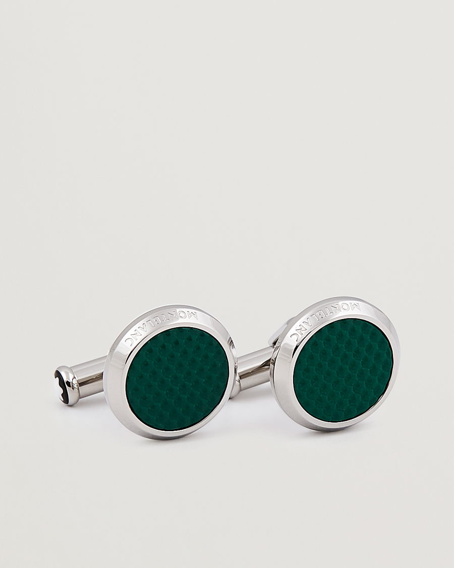 Herren | Manschettenknöpfe | Montblanc | Cufflinks Meisterstück Green Steel