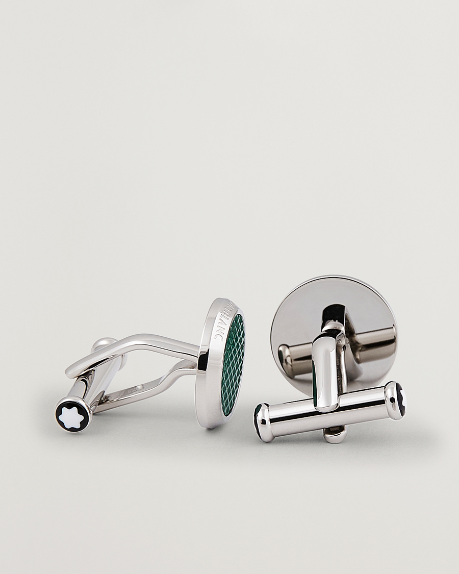 Herren | Montblanc Cufflinks Meisterstück Green Steel | Montblanc | Cufflinks Meisterstück Green Steel