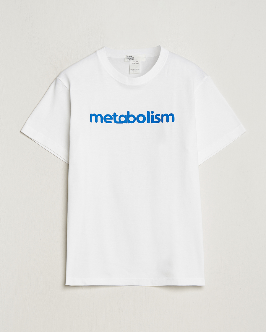 Herren | T-Shirts | Beams Japan | Metabolism T-Shirt White