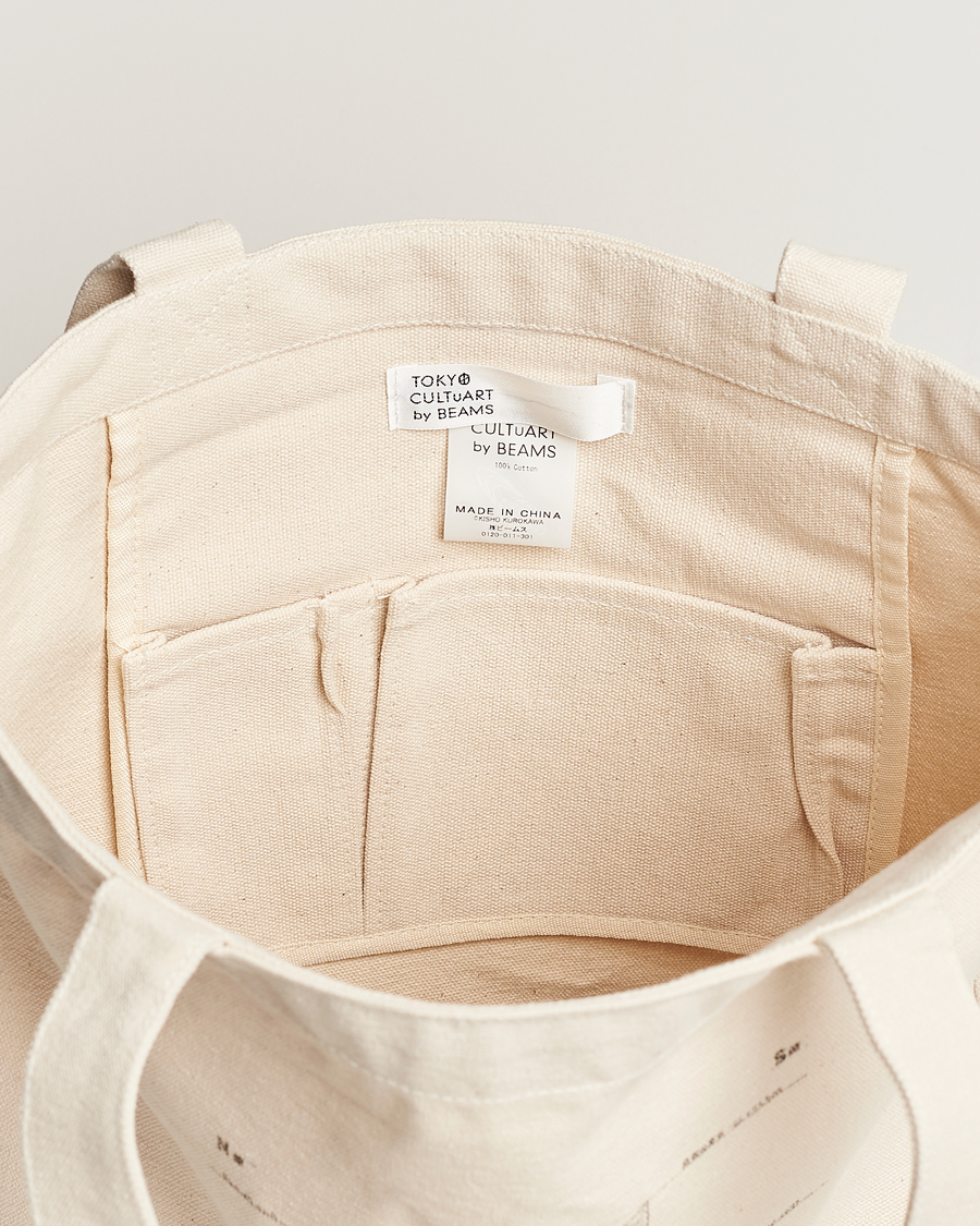Herren | Beams Japan Metabolism Totebag Natural | Beams Japan | Metabolism Totebag Natural