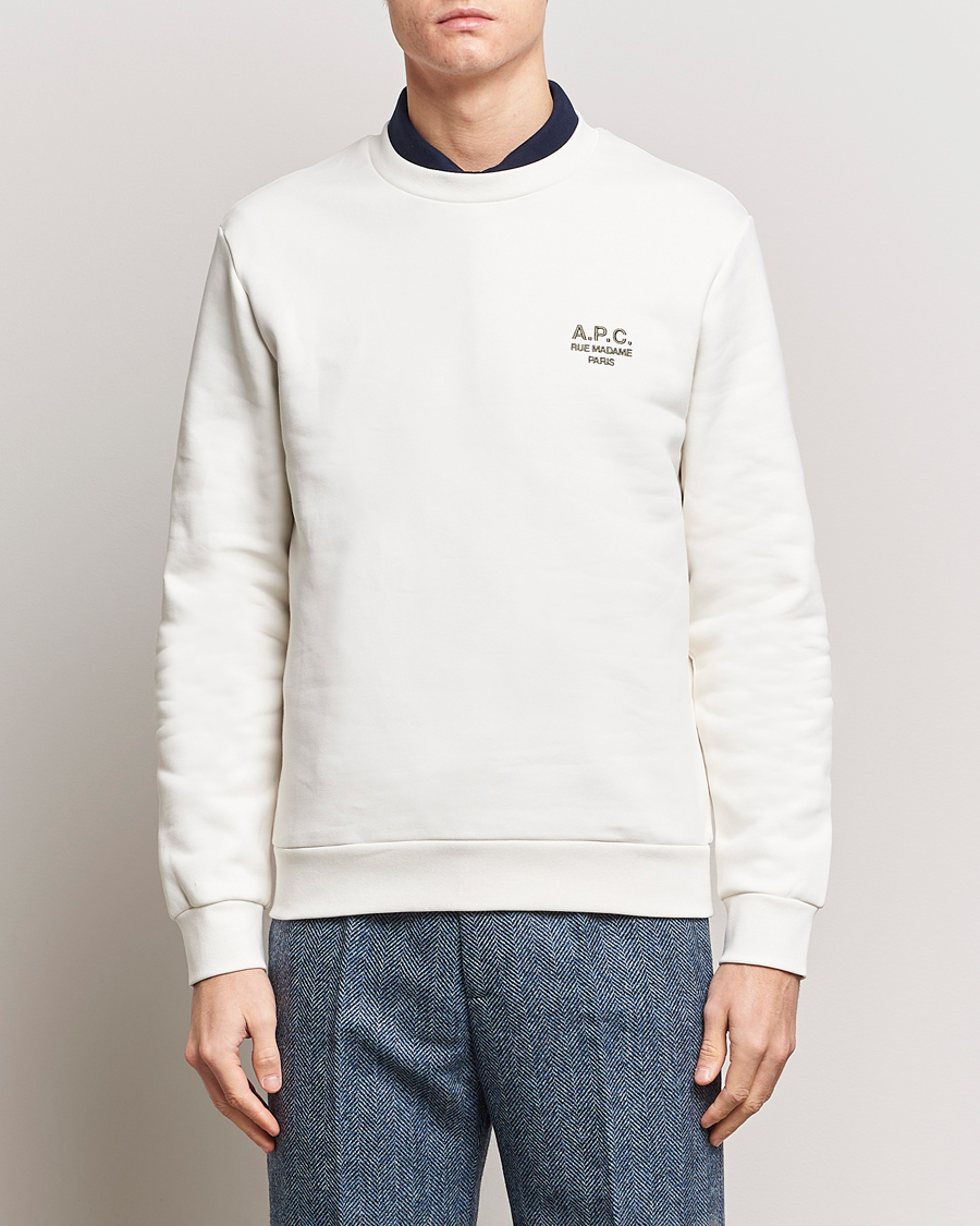 Herren | Contemporary Creators | A.P.C. | Rider Sweatshirt Chalk