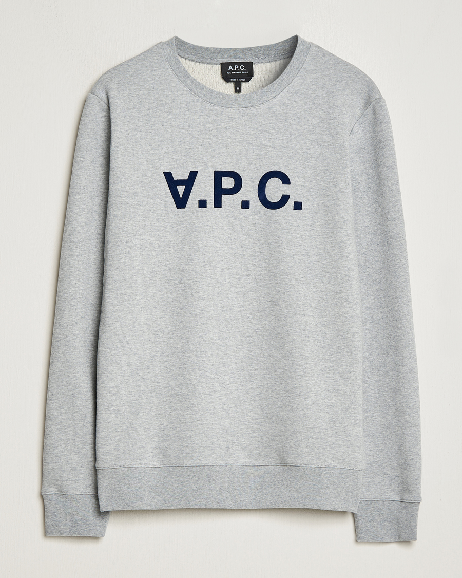 Herren | Graue Sweatshirts | A.P.C. | VPC Sweatshirt Heather Grey