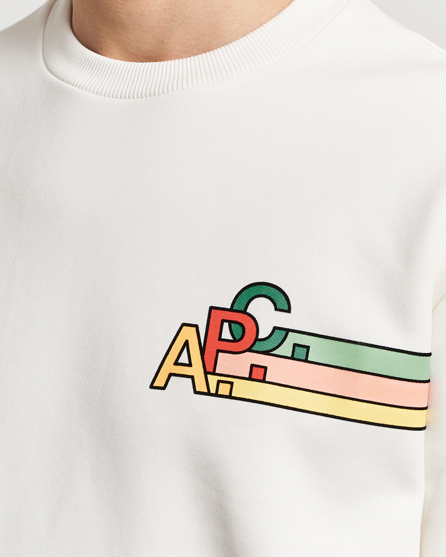 Herren | Pullover | A.P.C. | Spring Sweatshirt Chalk