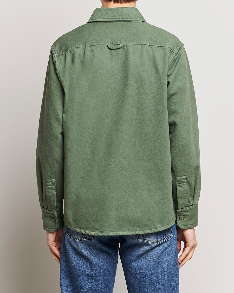 Herren | Hemden | A.P.C. | Basile Denim Overshirt Dark Green