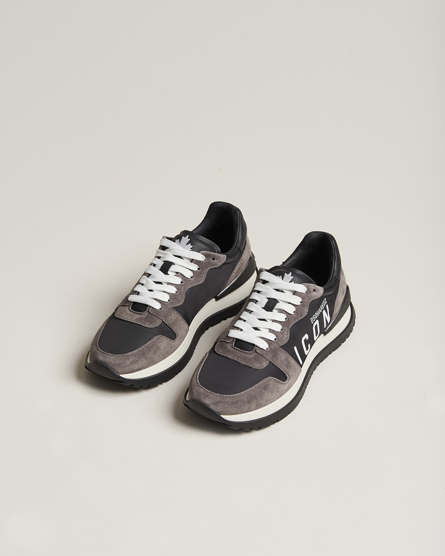 Herren | Dsquared2 Icon Run DS2 Sneaker Black | Dsquared2 | Icon Run DS2 Sneaker Black