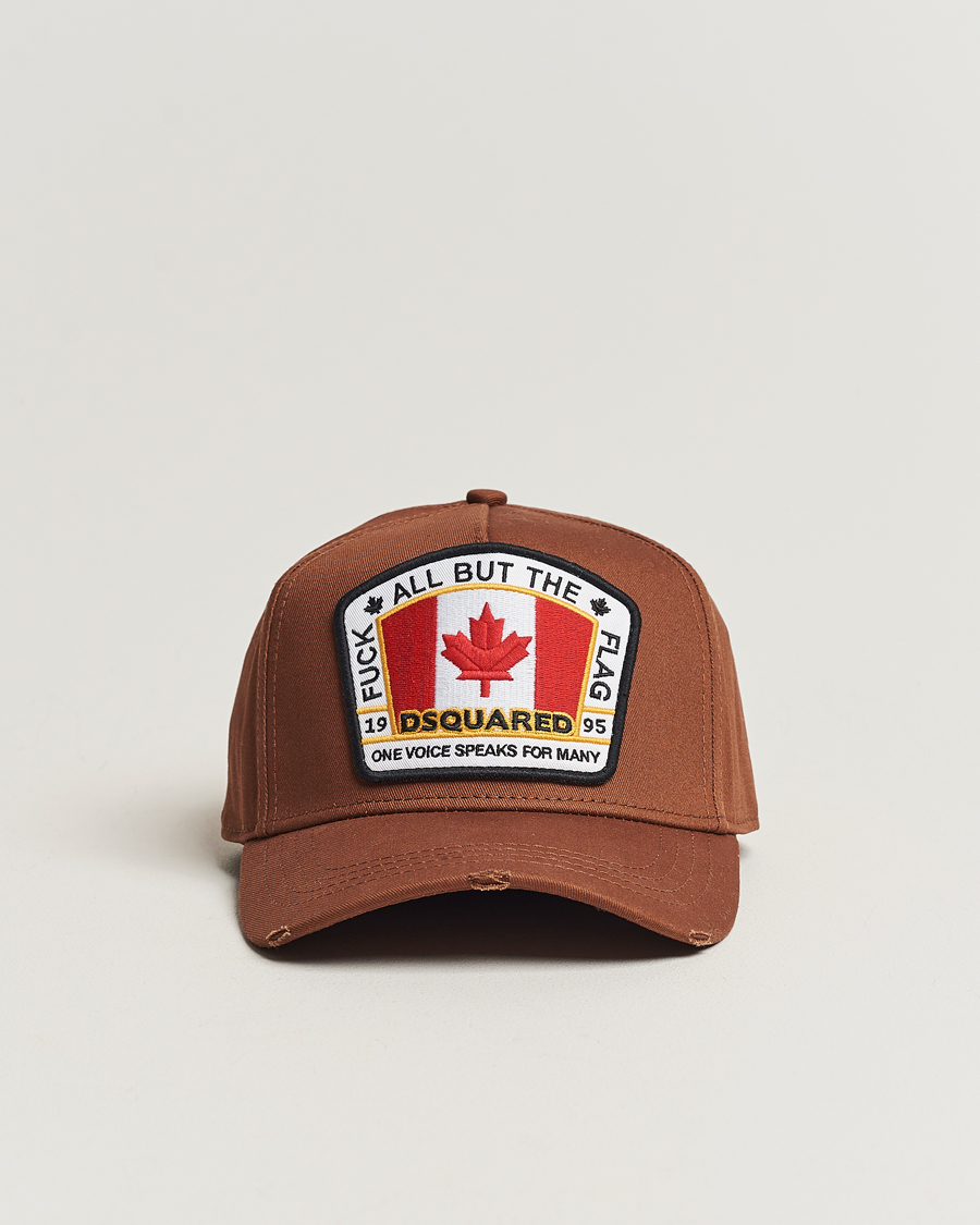 Herren | Dsquared2 Big Leaf Baseball Cap Hazel | Dsquared2 | Big Leaf Baseball Cap Hazel