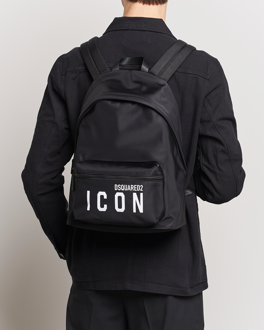 Herren |  | Dsquared2 | Be Icon Backpack Black