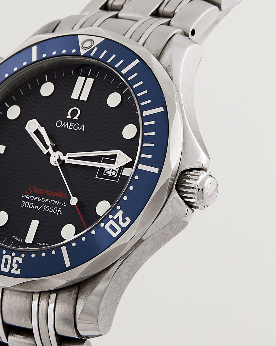 Herren | Omega Pre-Owned Seamaster Diver 300M 2221.80.00 Steel Blue | Omega Pre-Owned | Seamaster Diver 300M 2221.80.00 Steel Blue