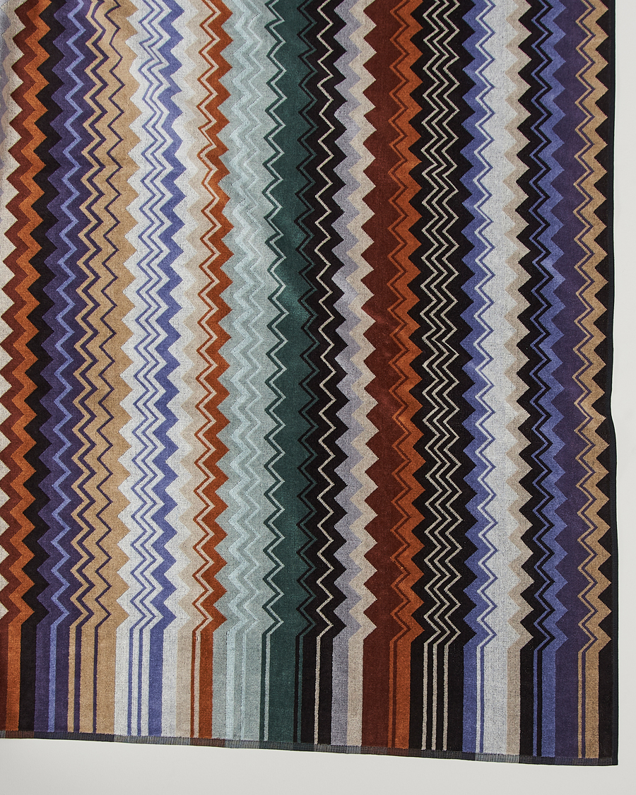 Herren | Missoni Home Giacomo Bath Sheet 100x150 cm Verde Multi | Missoni Home | Giacomo Bath Sheet 100x150 cm Verde Multi