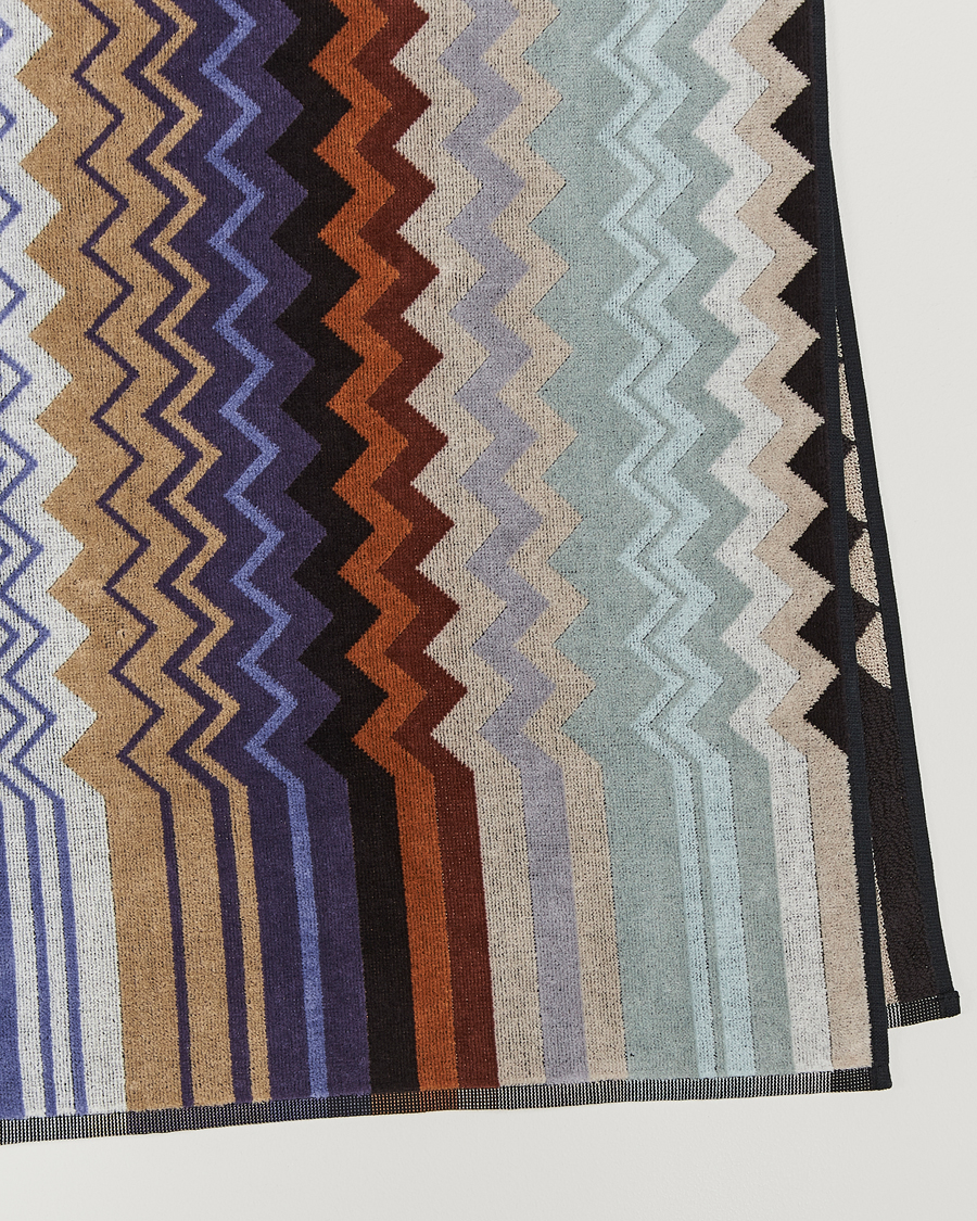 Herren | Missoni Home Giacomo Bath Sheet 100x150 cm Verde Multi | Missoni Home | Giacomo Bath Sheet 100x150 cm Verde Multi