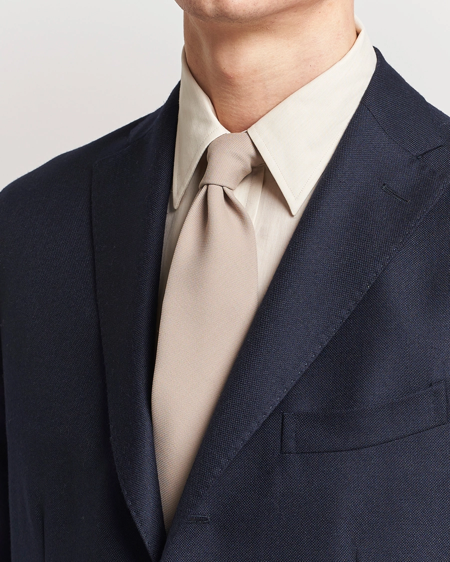 Herren | Ralph Lauren Holiday Dressing | Ralph Lauren Purple Label | Wool Tie Beige