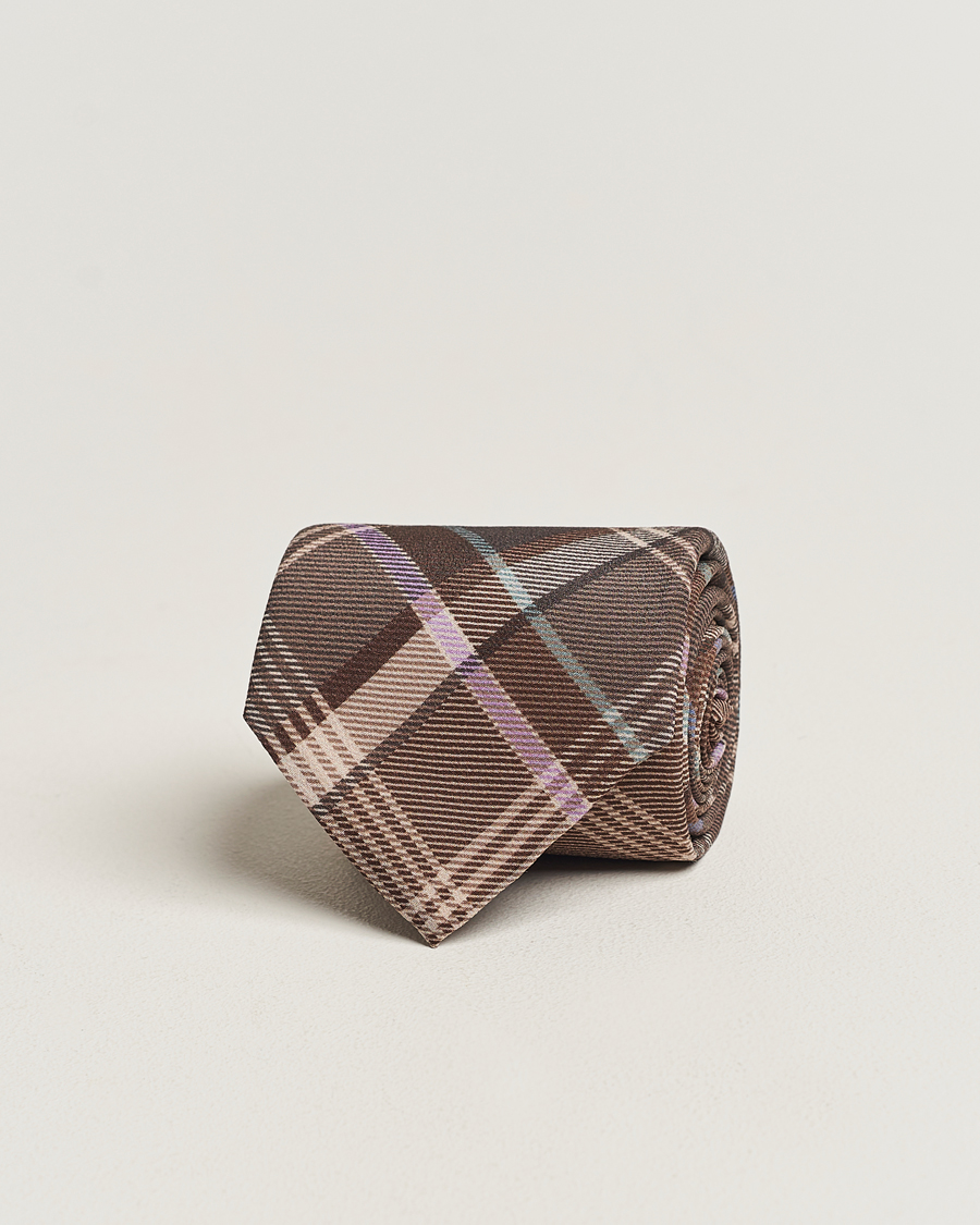 Herren | Special gifts | Ralph Lauren Purple Label | Tartan Tie Brown Multi