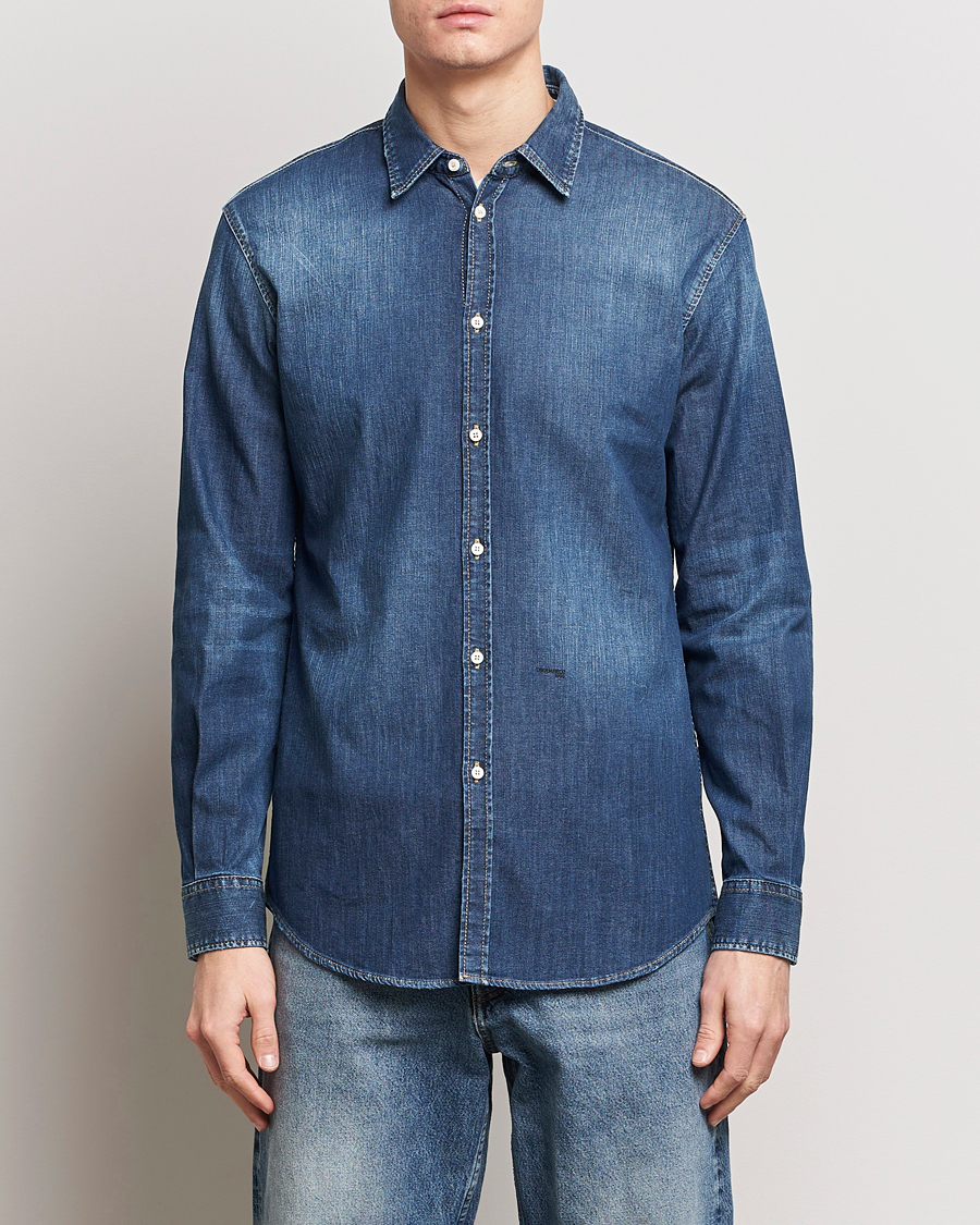 Herr |  | Dsquared2 | Relax Dan Denim Shirt Blue