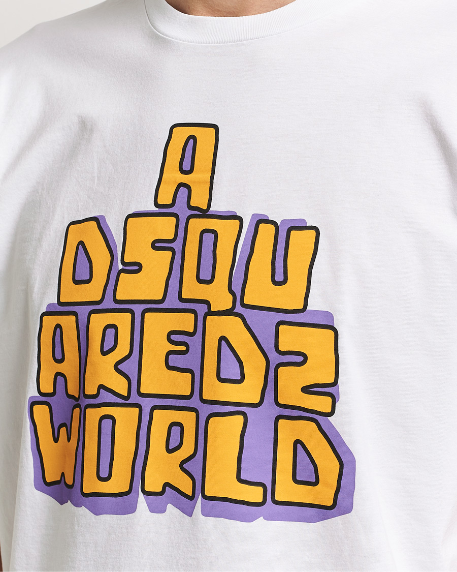 Herren | T-Shirts | Dsquared2 | Cool Fit Logo Crew Neck T-Shirt White