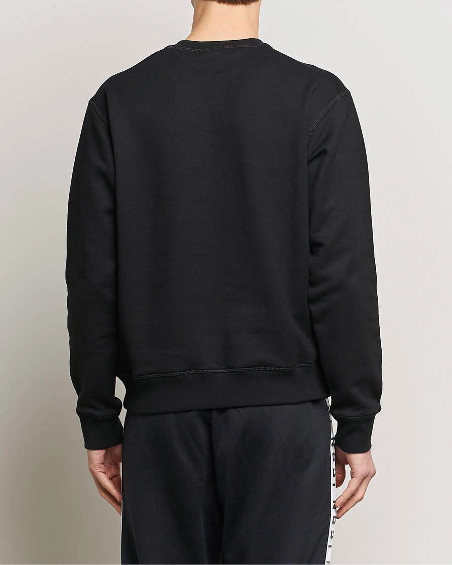 Men | Clothing | Dsquared2 | Icon Small Logo Crew Neck Sweatshirt Black