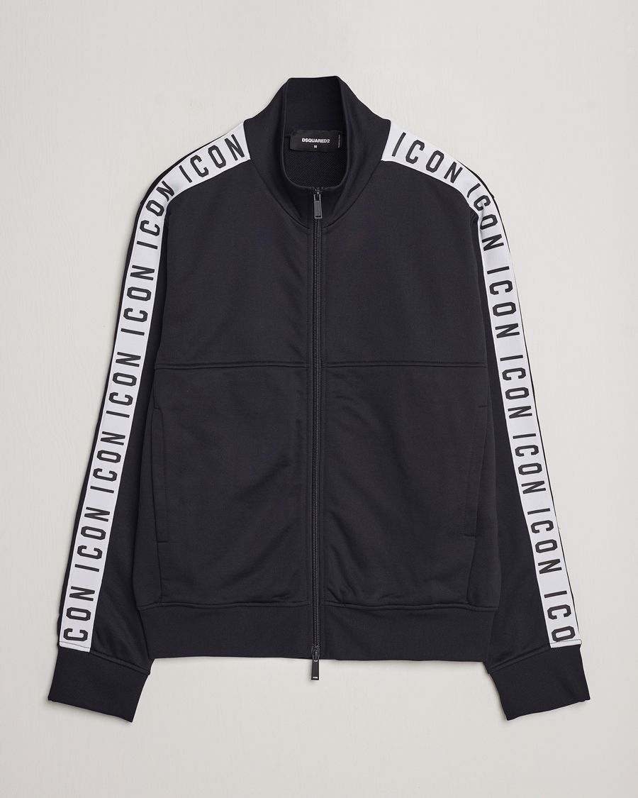 Herren | Pullover | Dsquared2 | Dean Sport Full Zip Track Jacket Black