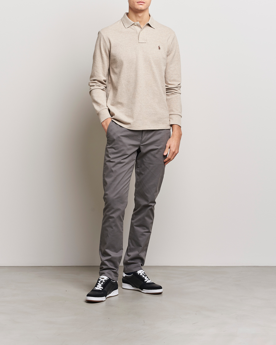 Herren | Hosen | Polo Ralph Lauren | Slim Fit Stretch Chinos Norfolk Grey