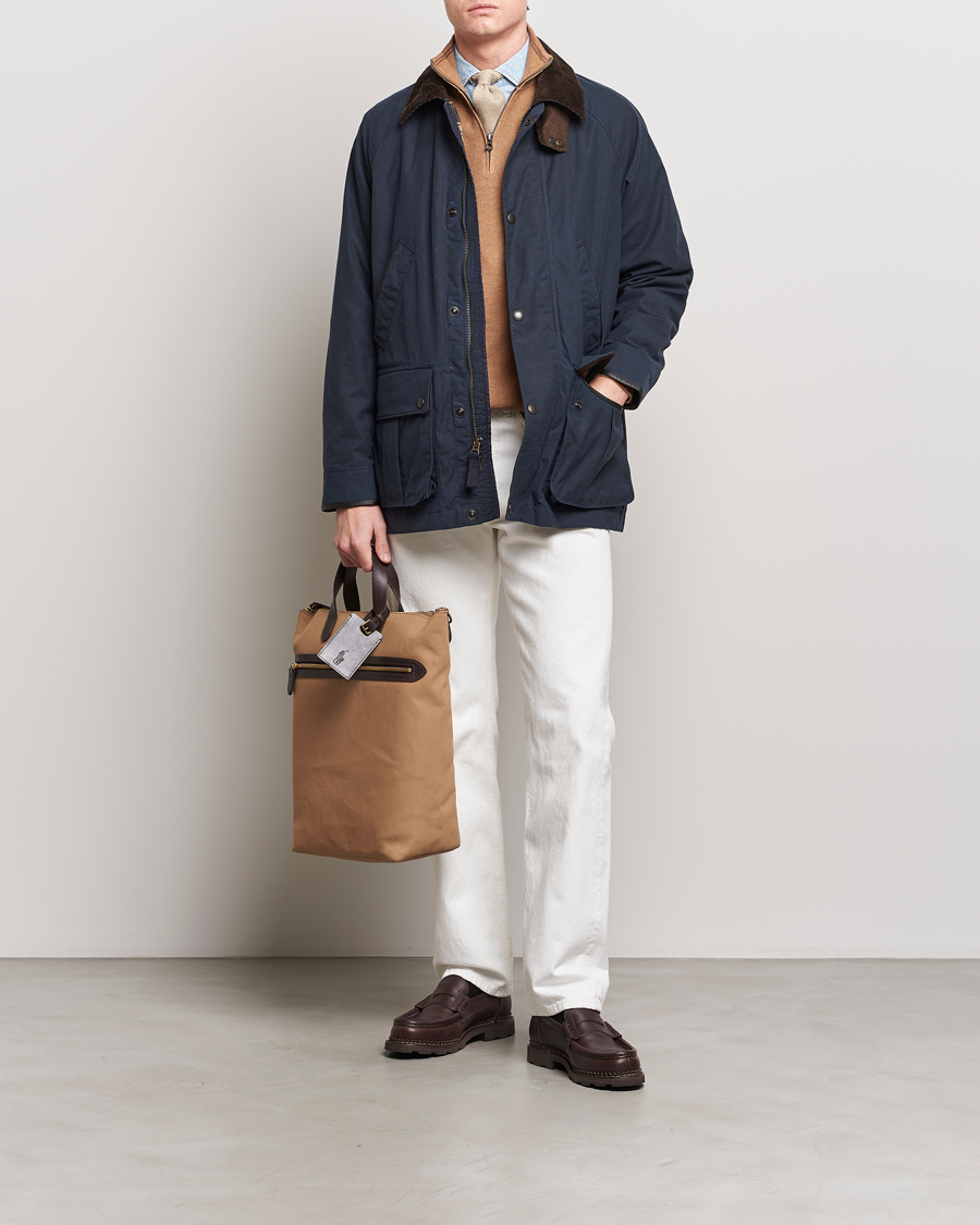 Polo Ralph Lauren Waxed Cotton Field Jacket Navy bei Care of Carl