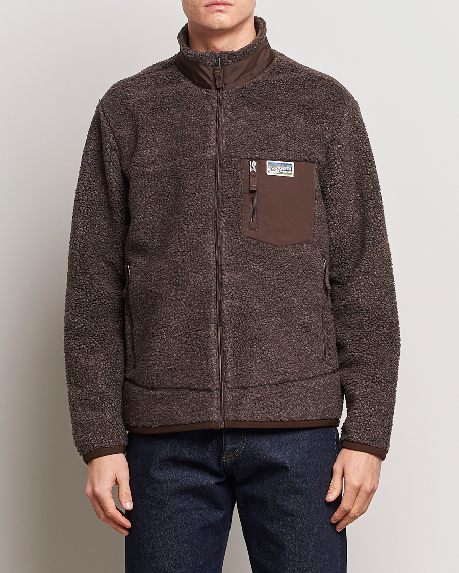 Herren | Jacken | Polo Ralph Lauren | Hi-Pile Fleece Full-Zip Jacket Dark Beech