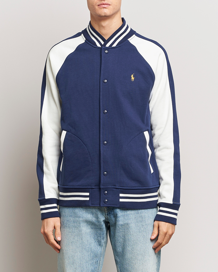 Herren | Frühlingsjacken | Polo Ralph Lauren | Lunar New Year Fleece Bomber Jacket Dark Cobalt/Nevis