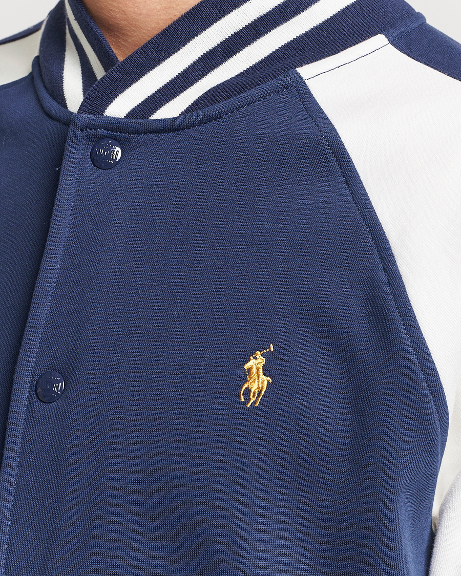 Herren | Jacken | Polo Ralph Lauren | Lunar New Year Fleece Bomber Jacket Dark Cobalt/Nevis