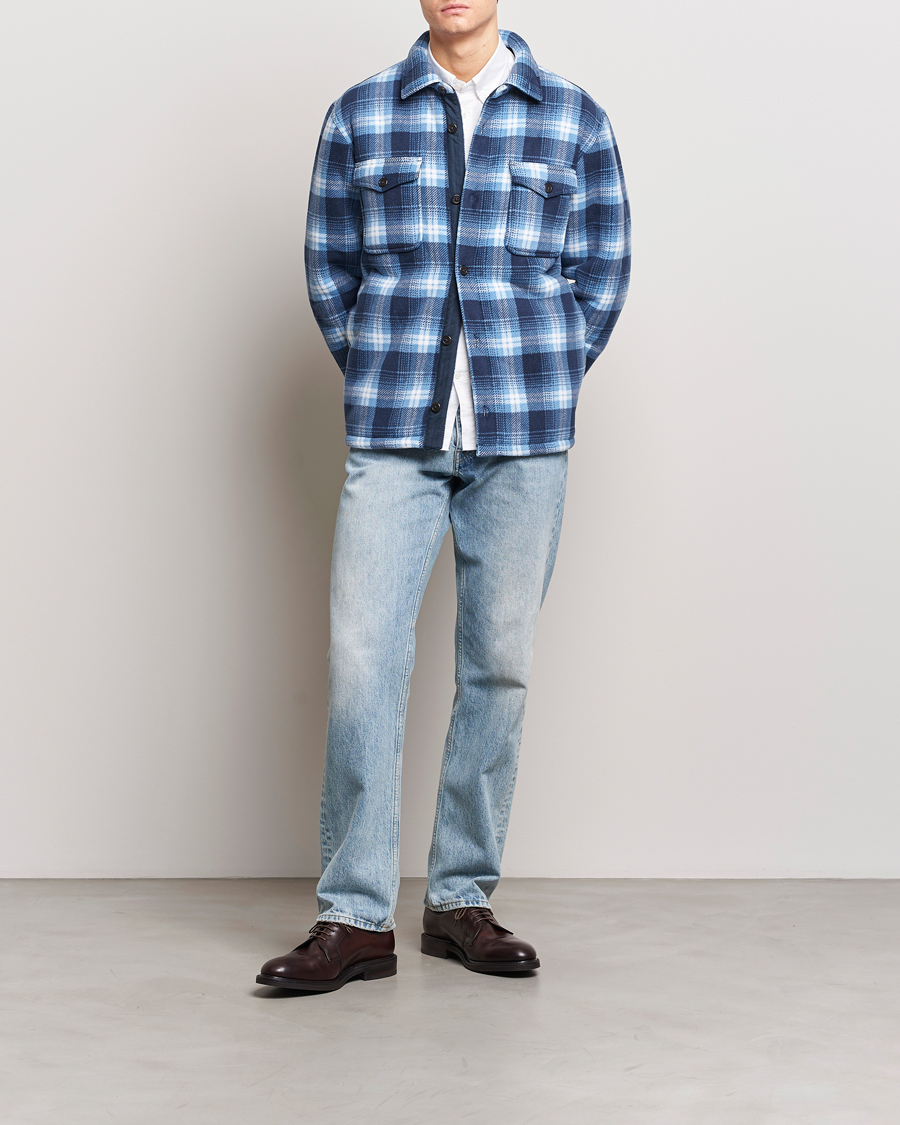 Herren | Jacken | Polo Ralph Lauren | Magic Fleece Outdoor Shirt Jacket Ombre Blue