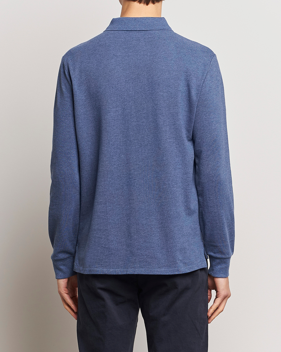 Herren | Pullover | Polo Ralph Lauren | Custom Slim Fit Long Sleeve Polo Navy Heather