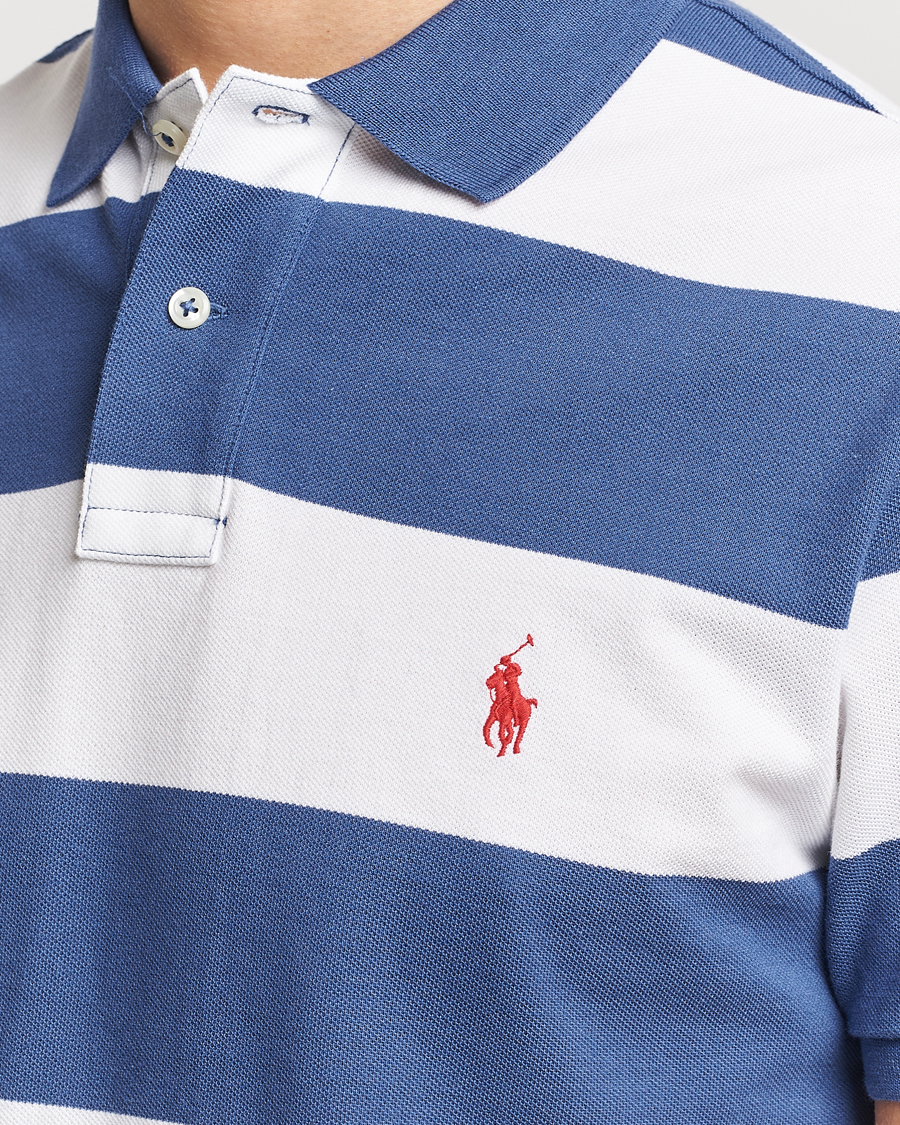 Herren | Poloshirts | Polo Ralph Lauren | Barstriped Polo Blue/White