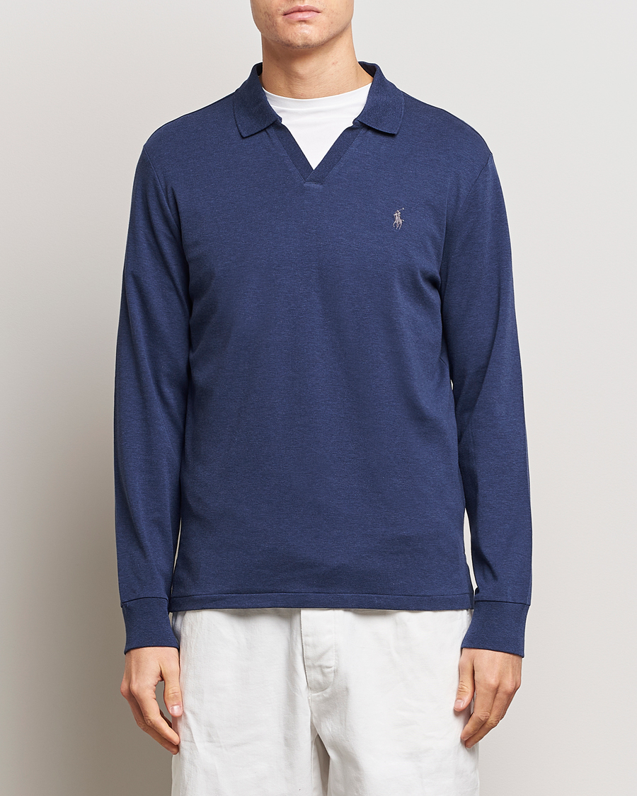 Herren |  | Polo Ralph Lauren | Long Sleeve Polo Shirt Navy Heather 