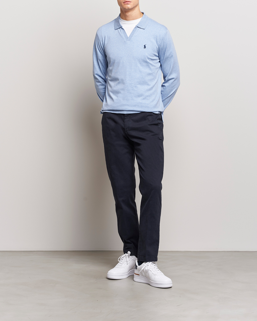 Herren | Pullover | Polo Ralph Lauren | Long Sleeve Polo Shirt Isle Heather