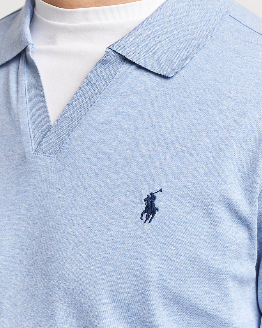 Herren | Poloshirt | Polo Ralph Lauren | Long Sleeve Polo Shirt Isle Heather