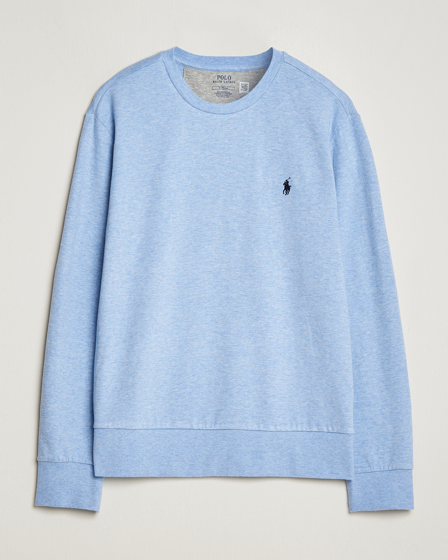 Herren |  | Polo Ralph Lauren | Double Knitted Jersey Sweatshirt Isle Heather