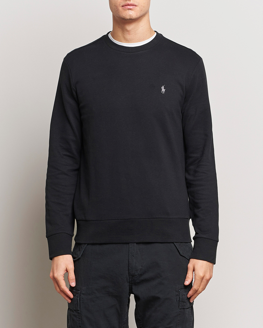 Herren |  | Polo Ralph Lauren | Double Knitted Jersey Sweatshirt Black