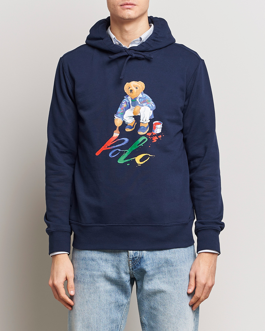 Herren | Sale kleidung | Polo Ralph Lauren | Printed Bear Hoodie Cruise Navy