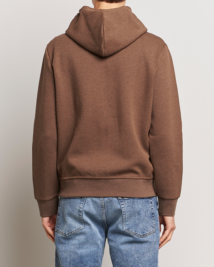 Herren | Pullover | Polo Ralph Lauren | Double Knitted Full-Zip Hoodie Cedar Heather