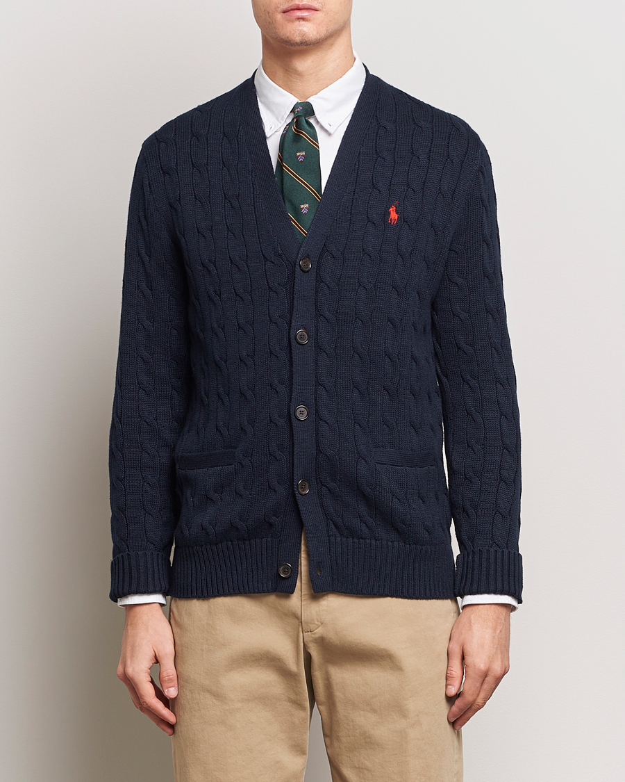 Herren | Kleidung | Polo Ralph Lauren | Cotton Cable Cardigan Hunter Navy