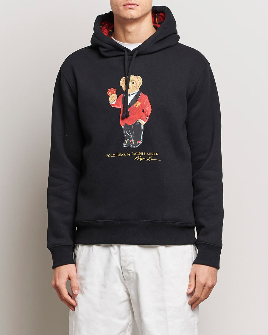 Herren | Kapuzenpullover | Polo Ralph Lauren | Lunar New Year Bear Hoodie Black