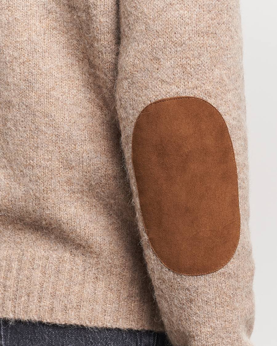 Herren | Pullover | Polo Ralph Lauren | Alpaca Knitted Crew Neck Sweater Oak Brown Heather