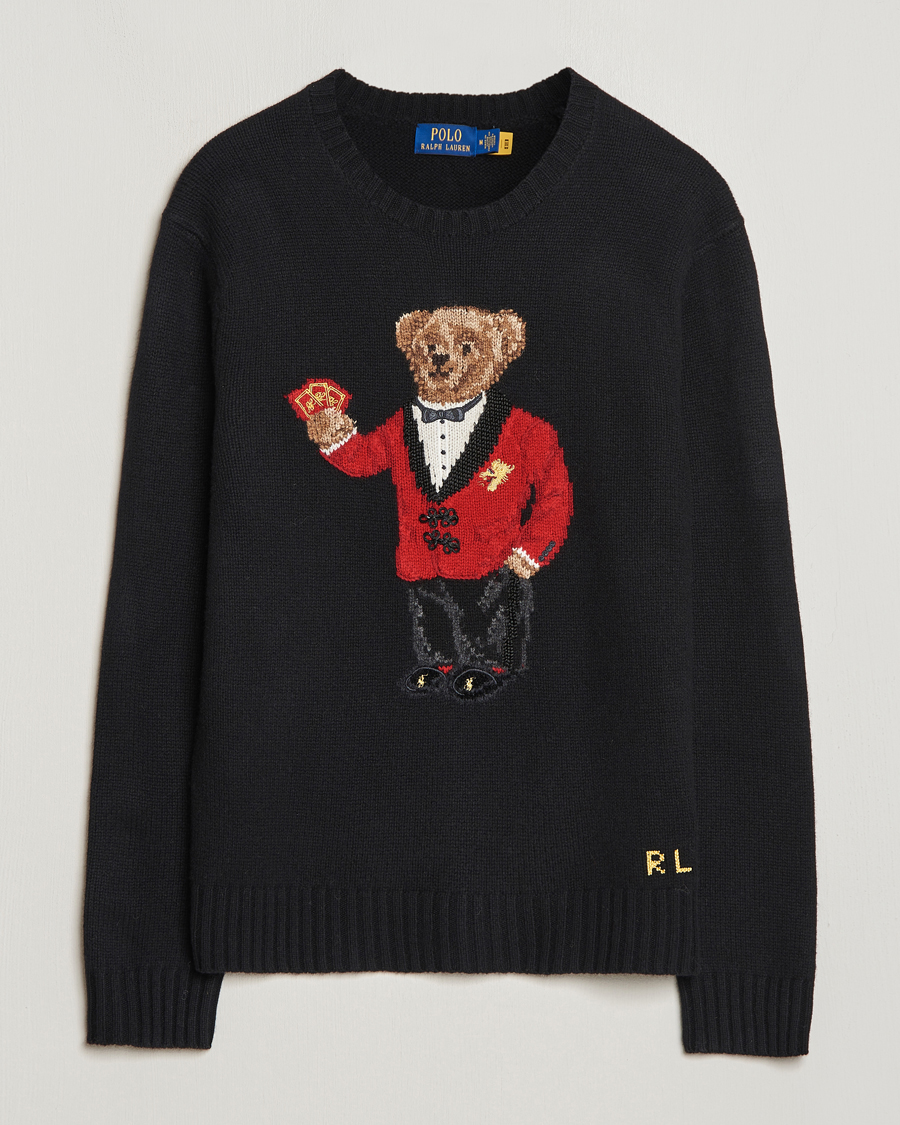Herren | Special gifts | Polo Ralph Lauren | Lunar New Year Wool Knitted Bear Sweater Black