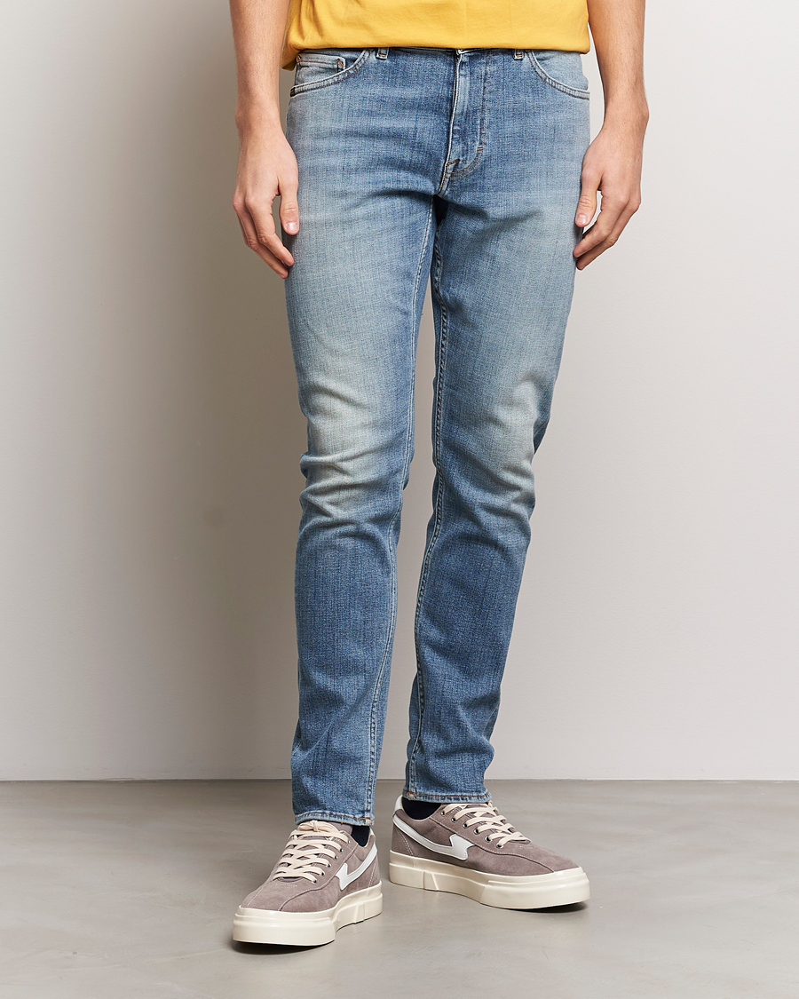 Herren | Sale kleidung | Tiger of Sweden | Evolve Stretch Cotton Jeans Medium Blue