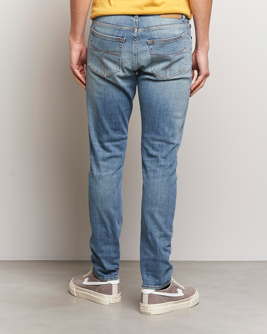 Herren | Jeans | Tiger of Sweden | Evolve Stretch Cotton Jeans Medium Blue